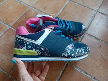 Basket fleurs taille 34