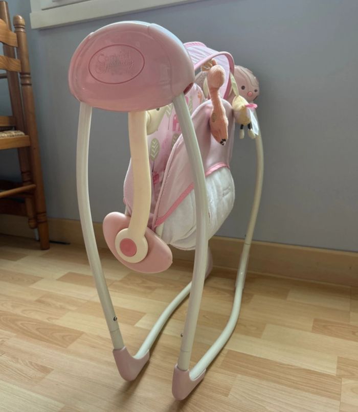 Balancelle bébé rose - photo numéro 10