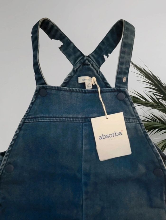 Salopette short neuve taille 3 ans - photo numéro 3