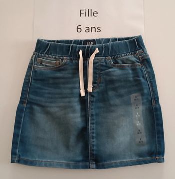 Jupe en jean Gap 6/7 ans