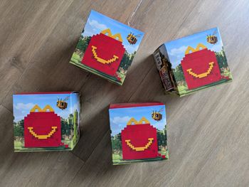 Puzzles MINECRAFT neufs ( Jeu Mc Donald's 2025 )