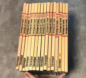 Lot chronique de l'année