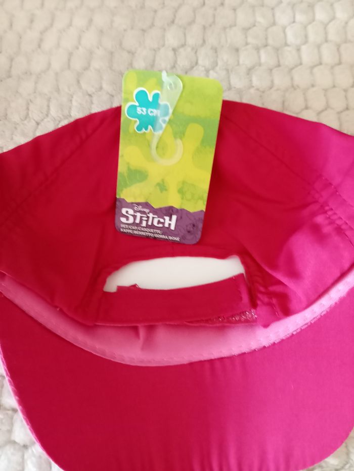Casquette Stitch 53 cm fushia - photo numéro 2