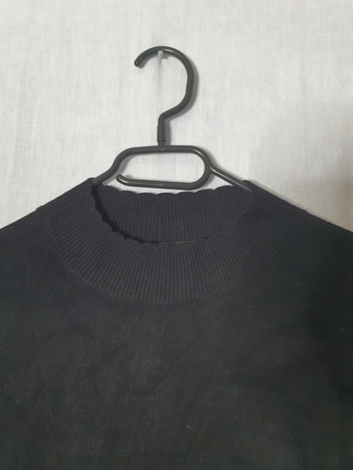 Robe pull noire mango - photo numéro 3