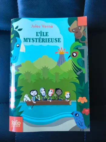 Livre l'île mystérieuse jules verne