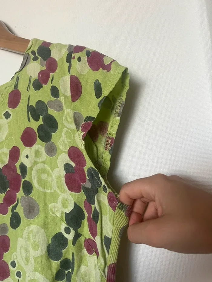 Robe verte à motifs - photo numéro 6