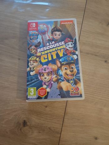 paw patrol a la rescousse d'aventure city Nintendo switch