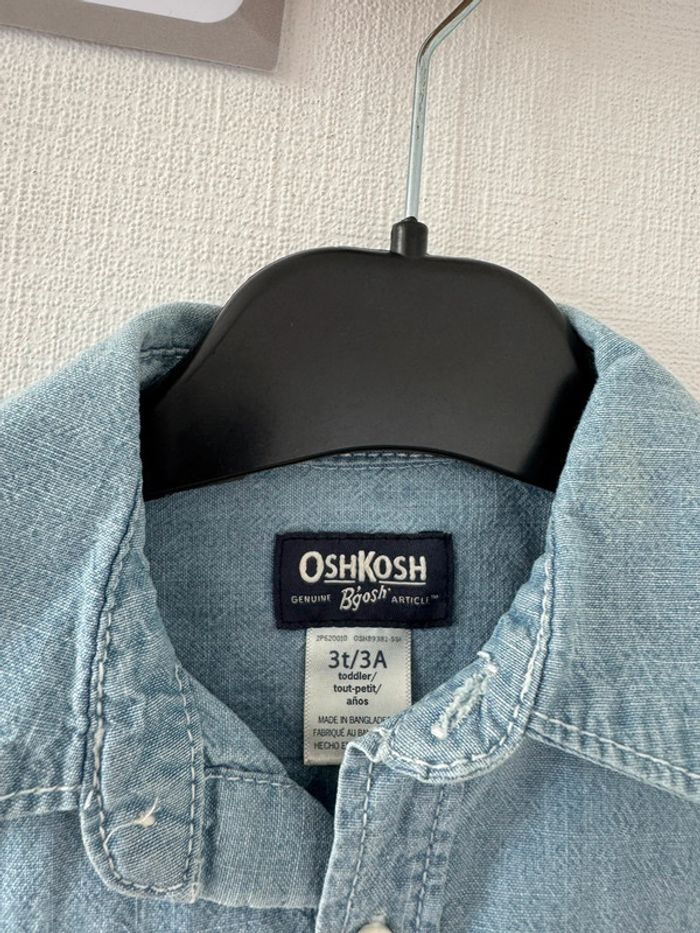 Chemise en jean - taille 3 ans 🌼 - photo numéro 2