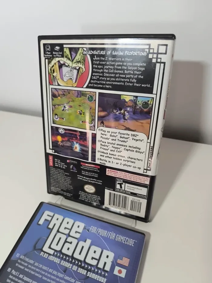 Nintendo - GameCube - DBZ - Dragon ball saga + Free loader - photo numéro 7