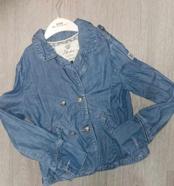 Veste en jean ikks 10 ans fille