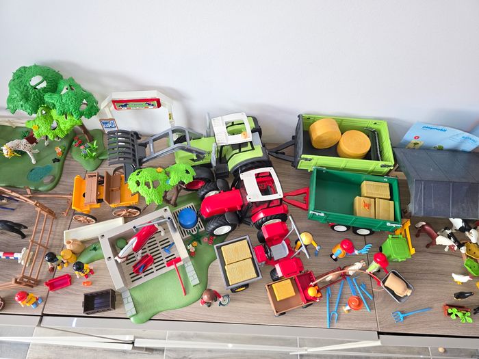Lot de playmobil la ferme - photo numéro 4