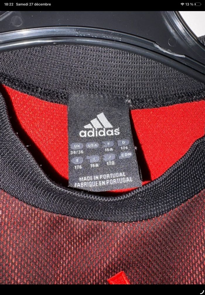 Maillot collector centenaire Real Madrid casillas Gk 5 Adidas 2002 football 16 ans/M adulte - photo numéro 4