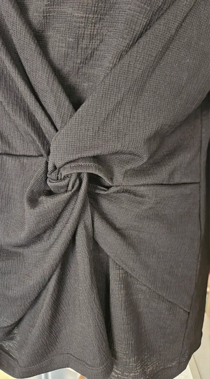 Blouse noire manches longues 40 Grain de Malice #lora11femme40 - photo numéro 4