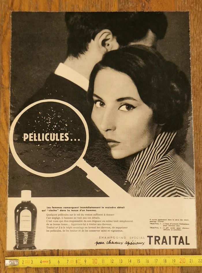 Ancienne publicité plastifiée galeries lafayette années 50 Vintage - photo numéro 2