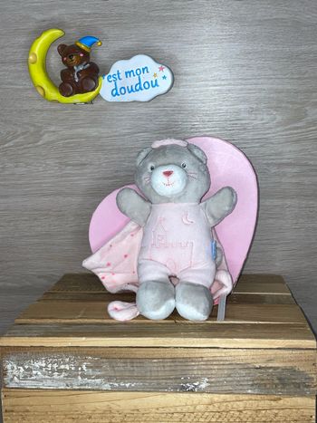 SDO135 doudou chat 🐱 sucre d’orge