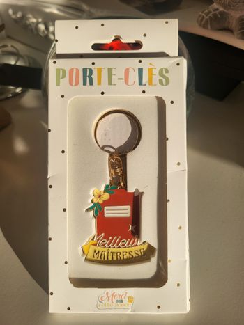 Porte-clés "Meilleure maîtresse" STC