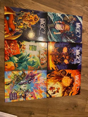 Lot 6 bd Magic 7 tomes 5 a 10