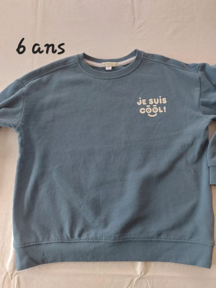Sweat garçon vertbaudet