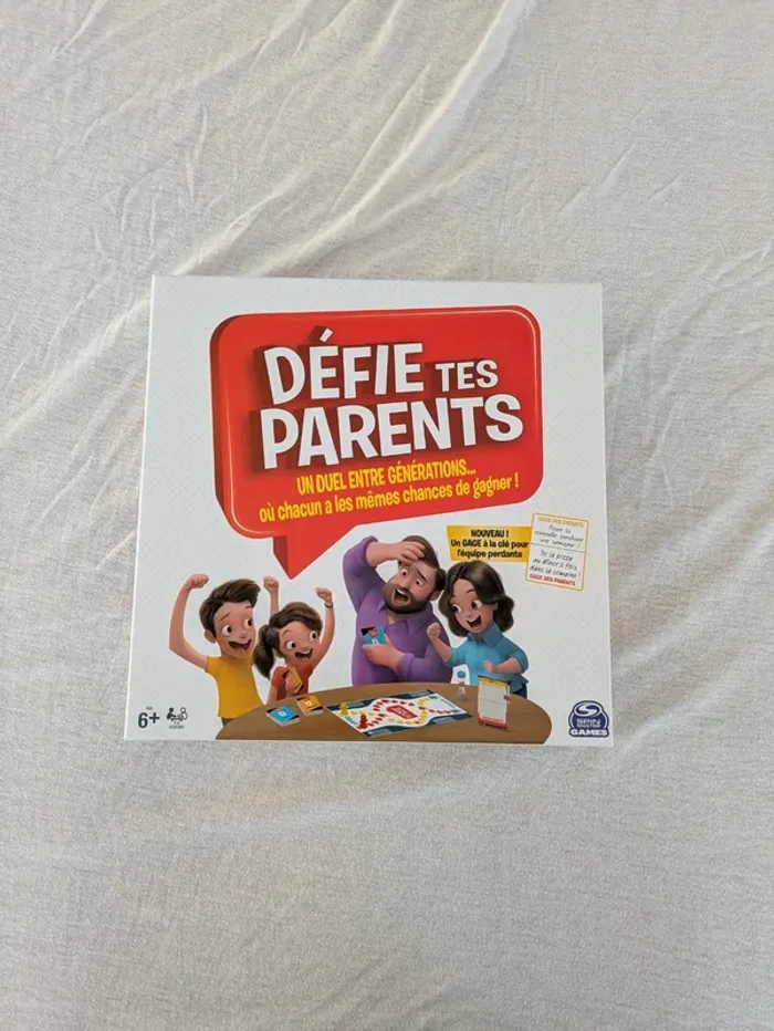 Jeu de société "Défie tes Parents" - Spin Master - Le duel des générations !