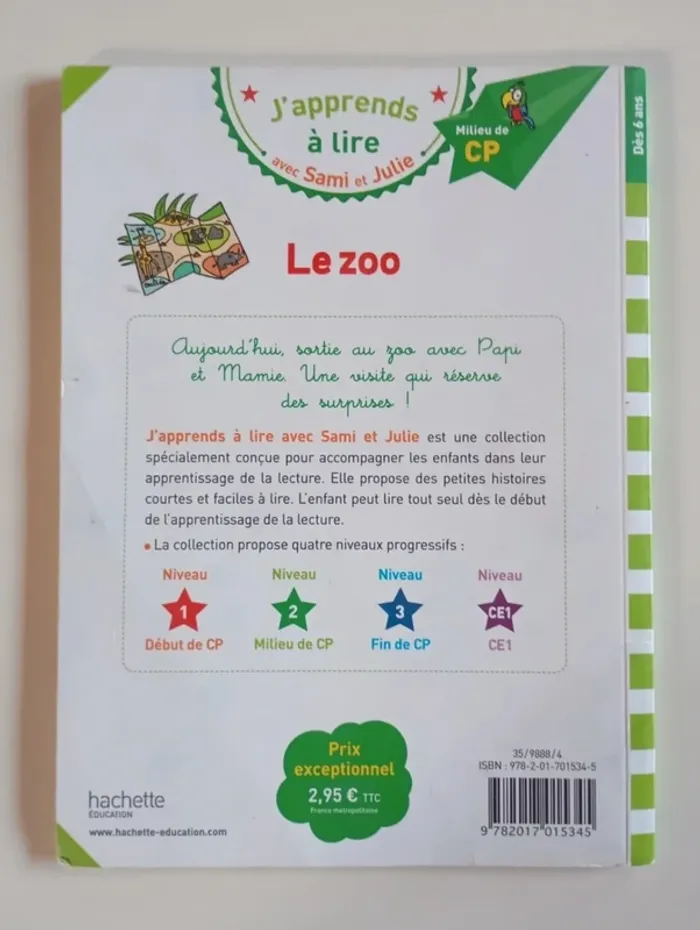 Sami et Julie : le zoo - CP Niveau 2 - photo numéro 2