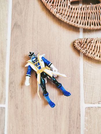 🙅 Power rangers Super Samurai figurine du ranger bleu Bandai