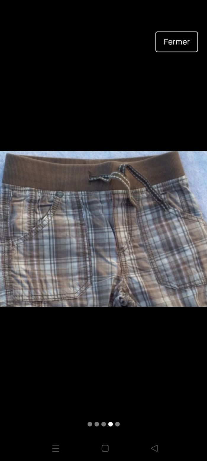 pantacourt écossais / 3-4 ans H&M - photo numéro 4
