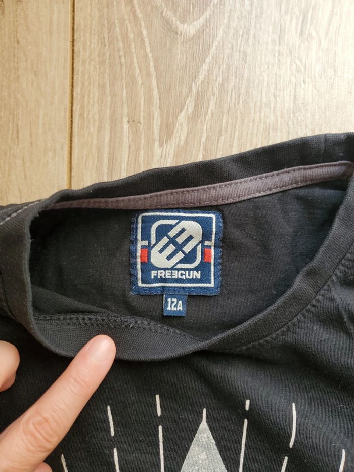 T shirt manches courtes freegun - photo numéro 5