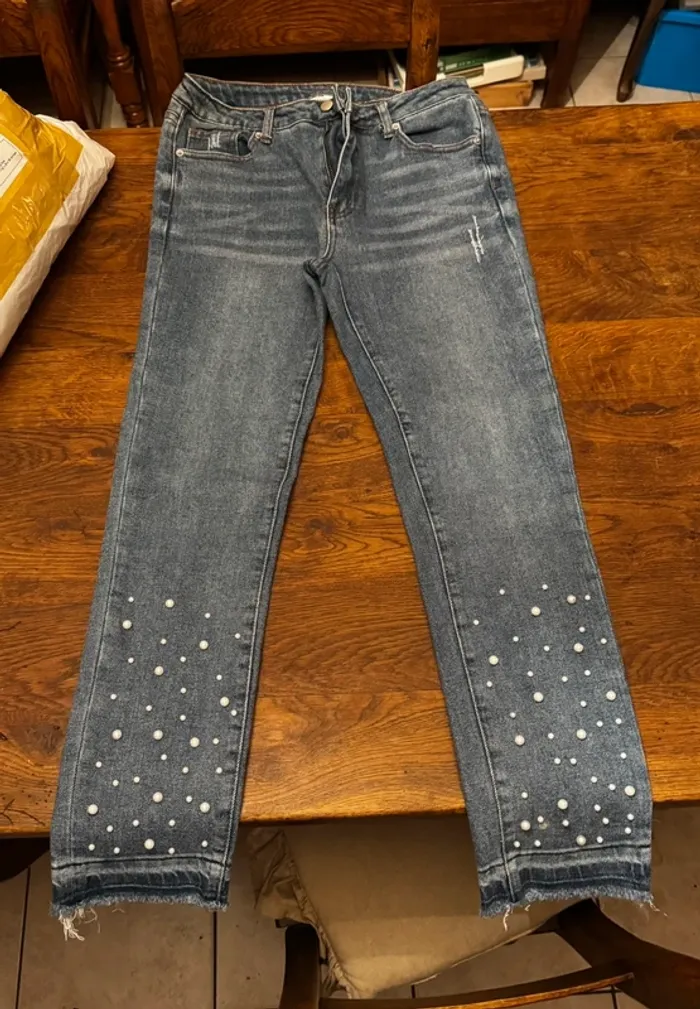 Pantalon à strass
