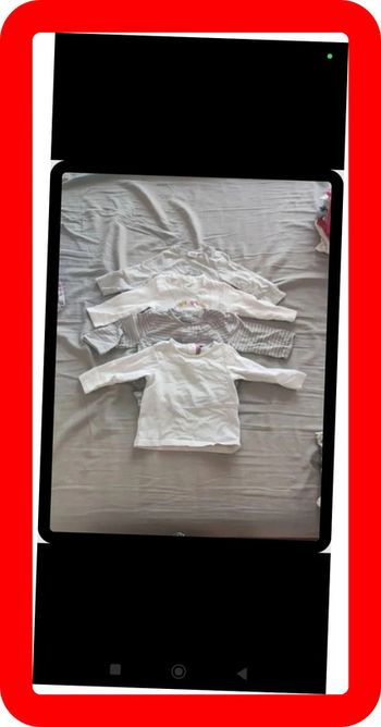 Lot de 4 sous pulls 9 mois