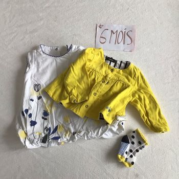 Ensemble fille 6 mois