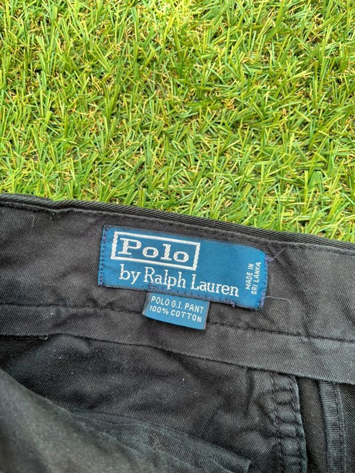 Pantalon noir Polo Ralph Lauren - Coupe droite - Taille 38 - photo numéro 5