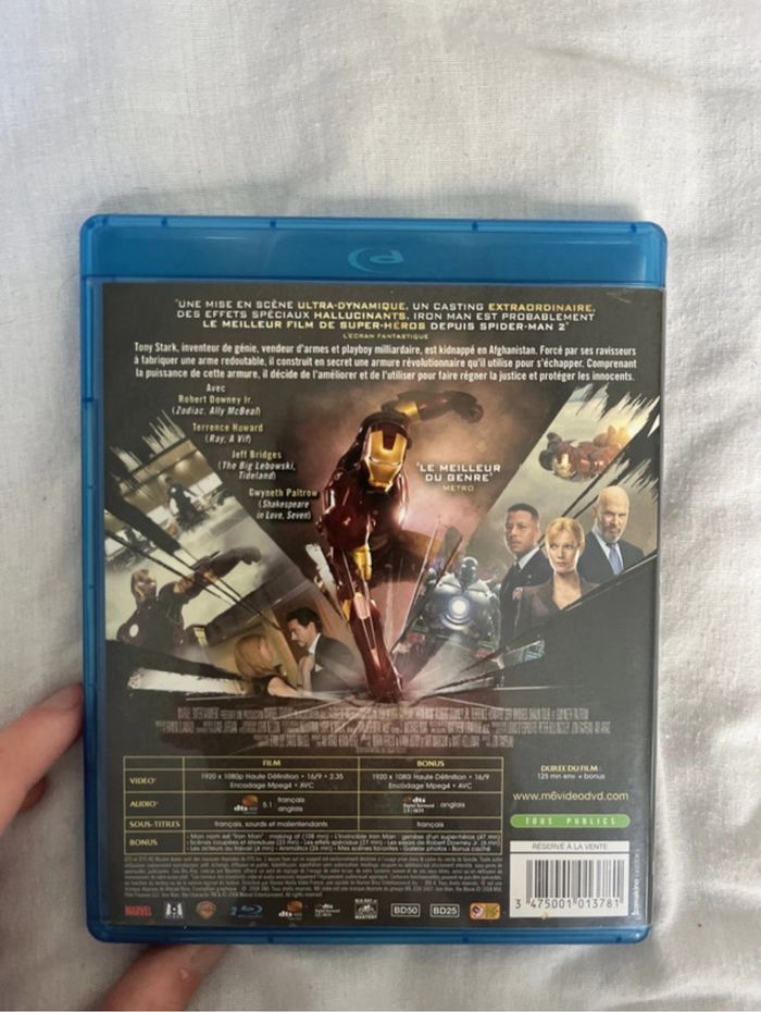 Blu-ray Iron man - photo numéro 2