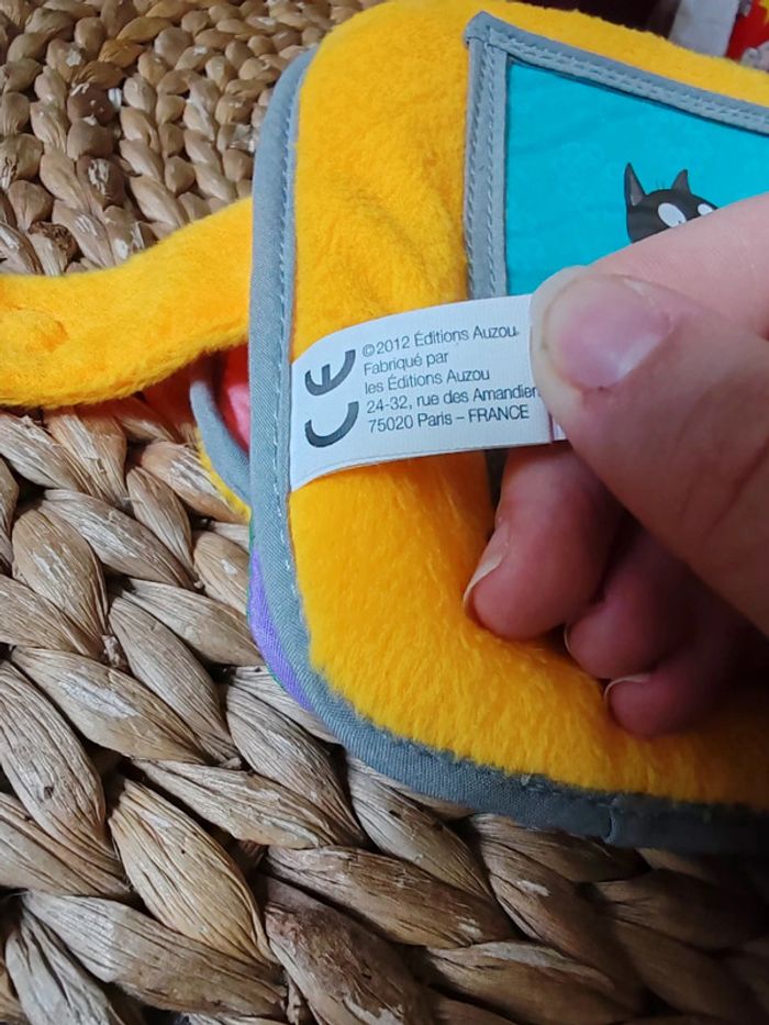 Carnet de naissance livre photos - loup auzou - photo numéro 9