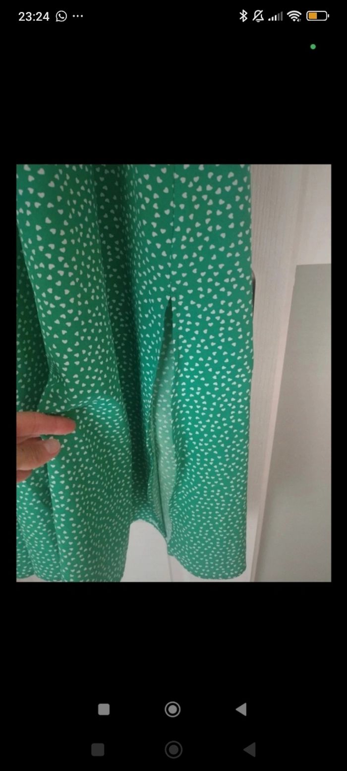 Robe verte à motifs lili et lala S - photo numéro 5