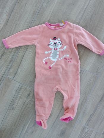 Pyjama velours 6 mois Kimadi