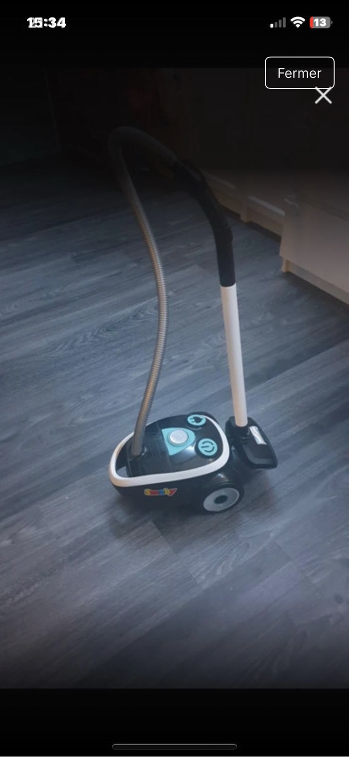 Jouet aspirateur avec bruit !