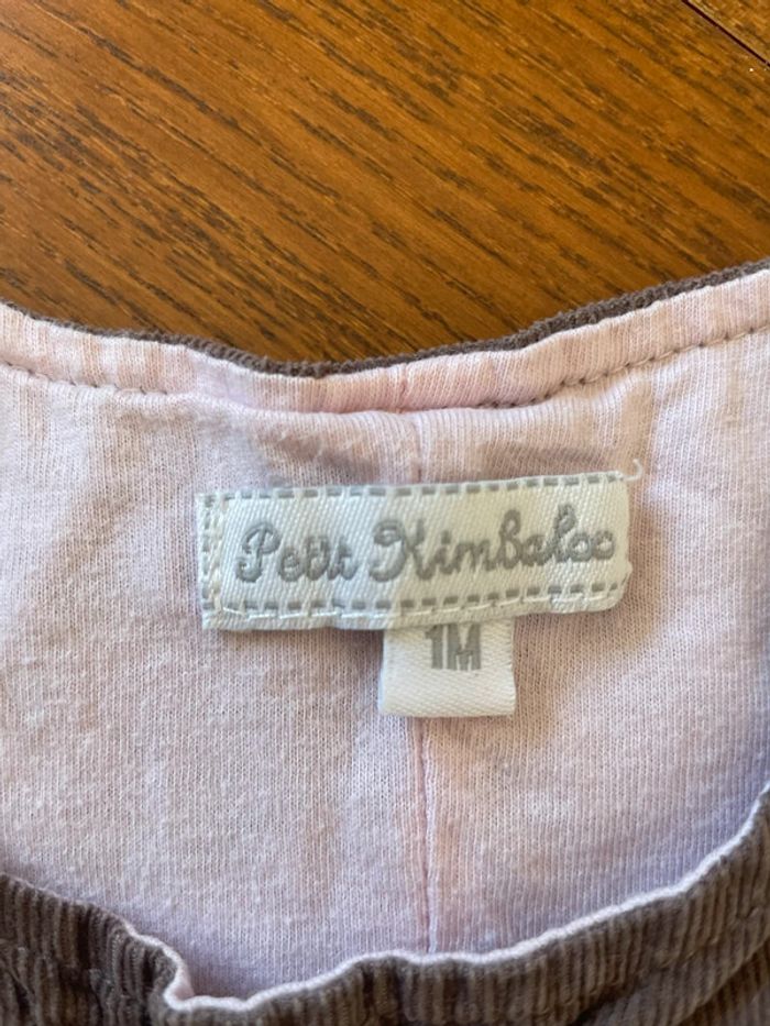 Robe et tee-shirts à manches longues bébé fille 1 mois - photo numéro 4