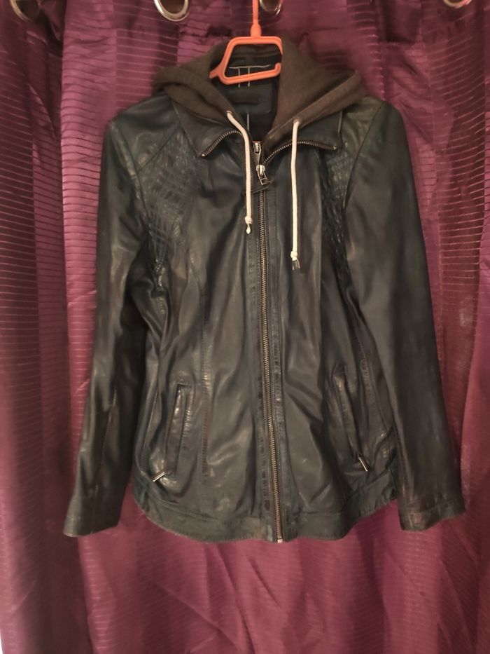 Veste cuir