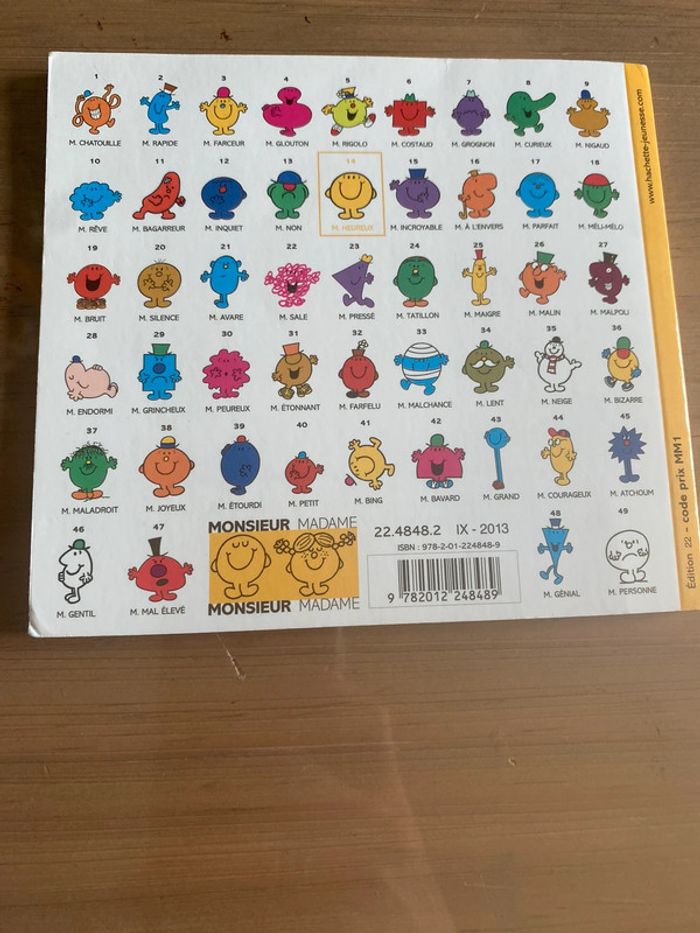 Livres Mme Bavarde et M. Heureux - Roger Hargreaves - photo numéro 9