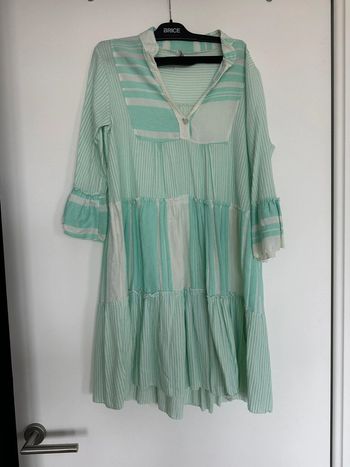 Robe courte verte TU