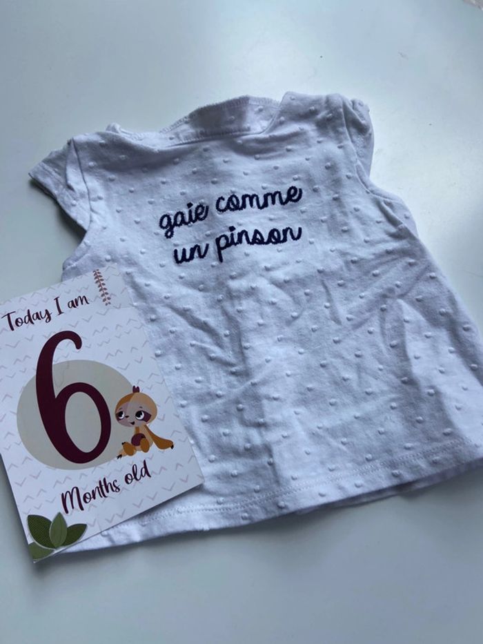 T-shirt bébé fille