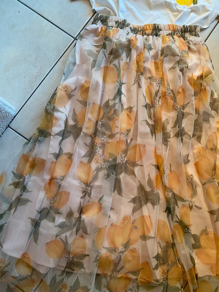 Jupe tulle femme citron lemon limon - photo numéro 6