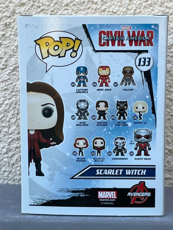 Funko Pop « Scarlet Witch » 133 - photo numéro 3