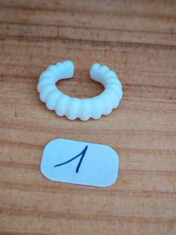 Playmobil vintage col blanc tricot