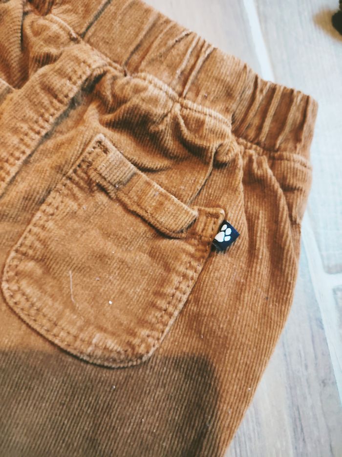 🧒🏻Tape à l'oeil /Orchestra - Ensemble Pantalon velours côtelé et chemise à carreaux - Taille 6 moi - photo numéro 5