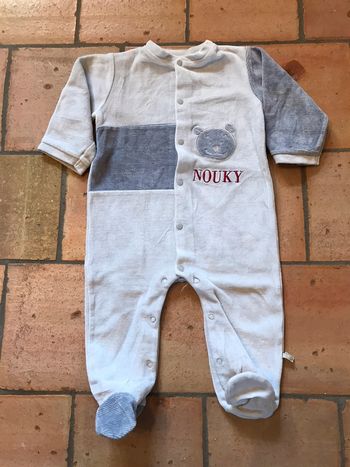 Grenouillère garçon 12 mois Noukie’s