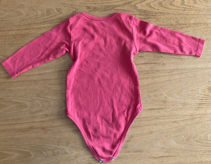 lot 2 body manches longues fille 9 mois - photo numéro 4