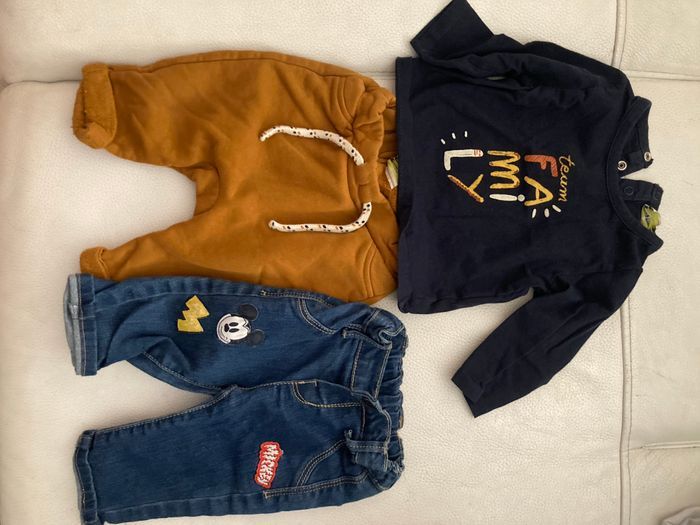 Lot 6 mois 3 pièces