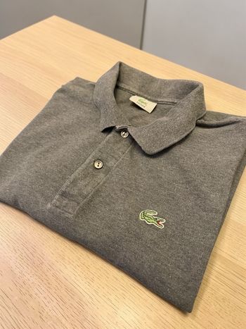 Polo Lacoste gris taille 6 (XL)  homme