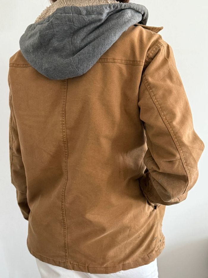 Veste à Capuche Dickies Vintage Taille S couleur marron camel - photo numéro 2